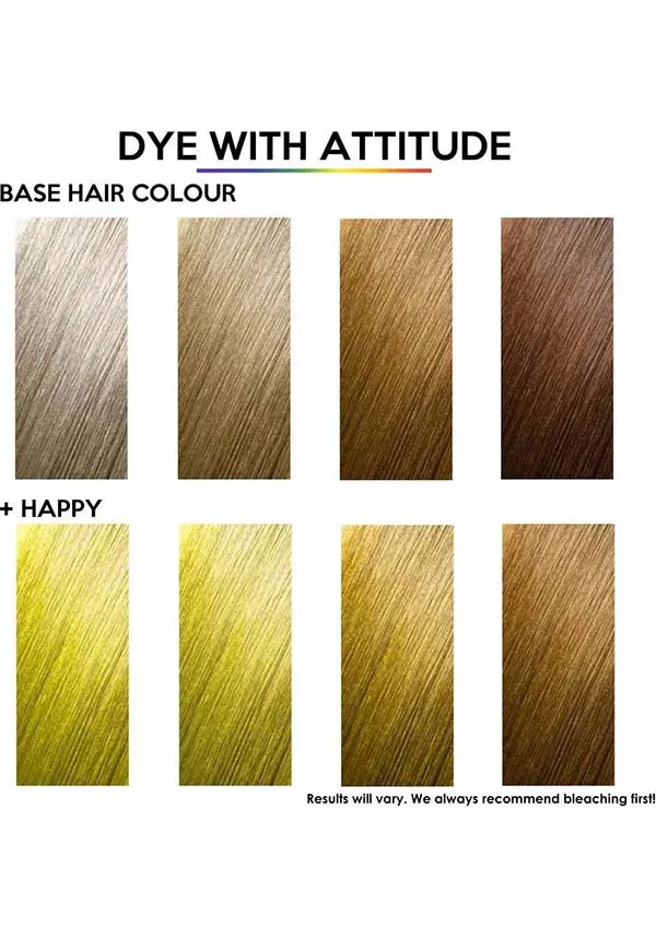 Happy UV Yellow | HAIR COLOUR