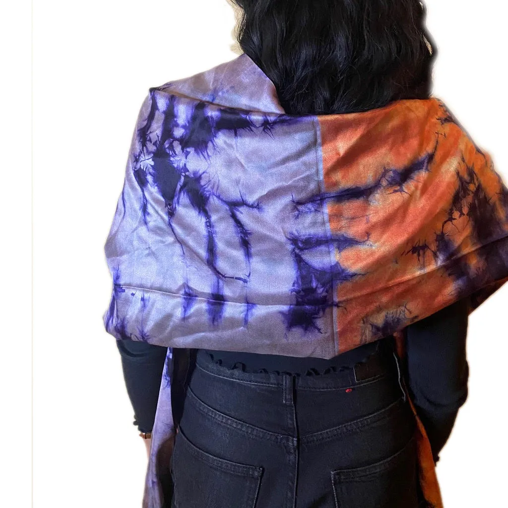 Kashi Sunrise Silk Scarf