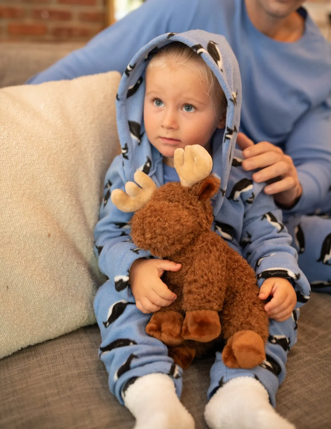 Kids Hooded Fleece Animal Robe