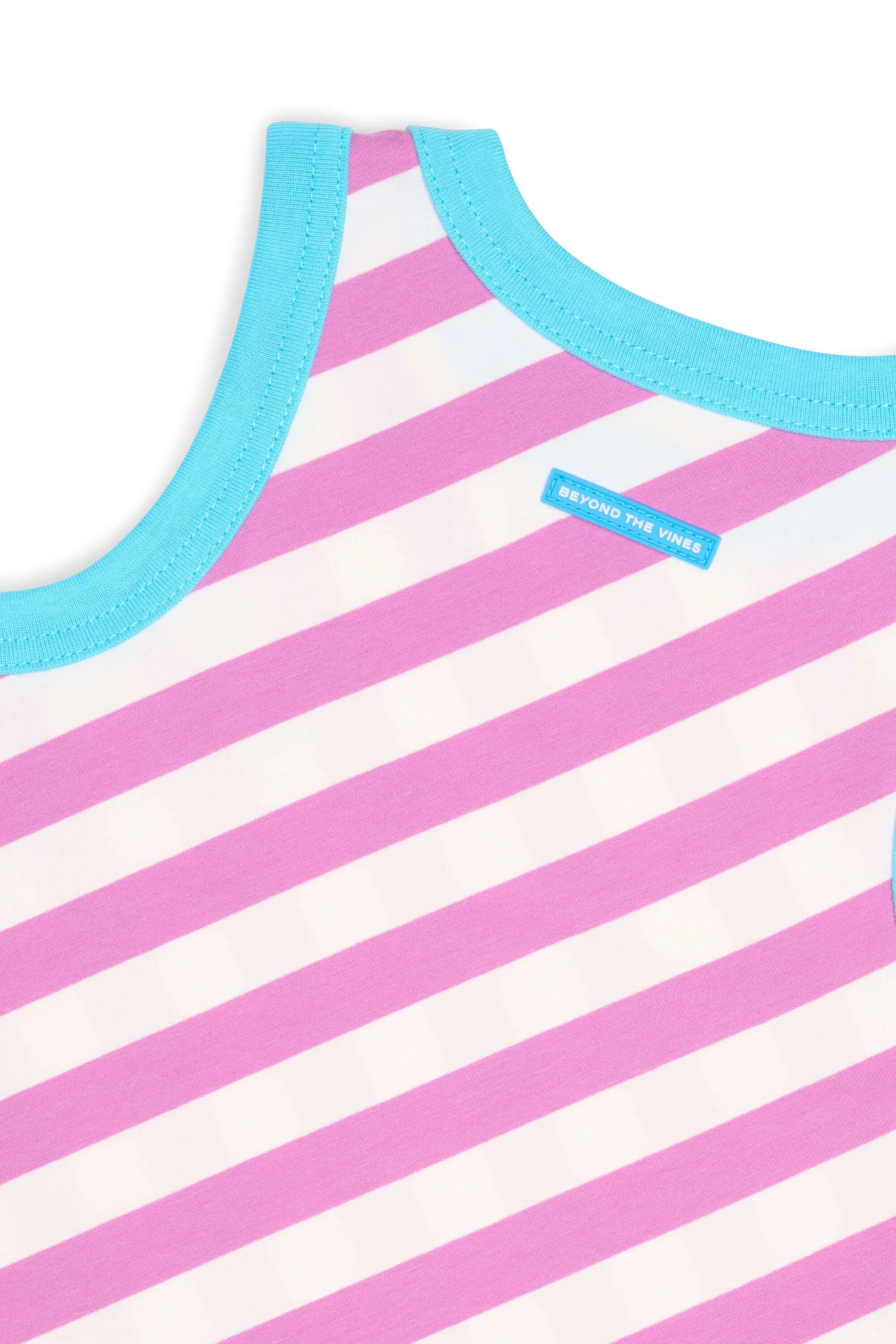 Kids Striped Trapeze Dress