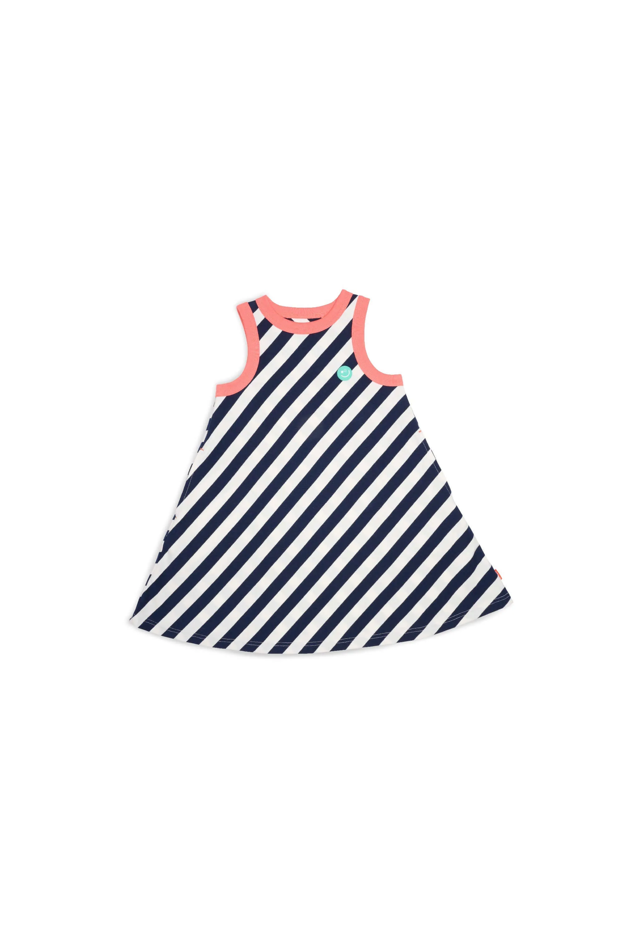 Kids Striped Trapeze Dress