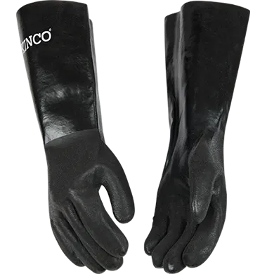 Kinco 7188 18" Sandy PVC Gauntlet Gloves (one dozen)