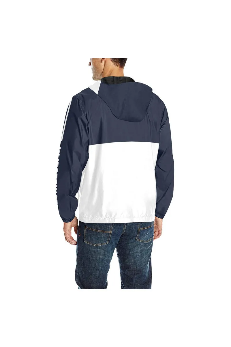 KLIPSPRINGER BLUE & WHITE Quilted Windbreaker for Men