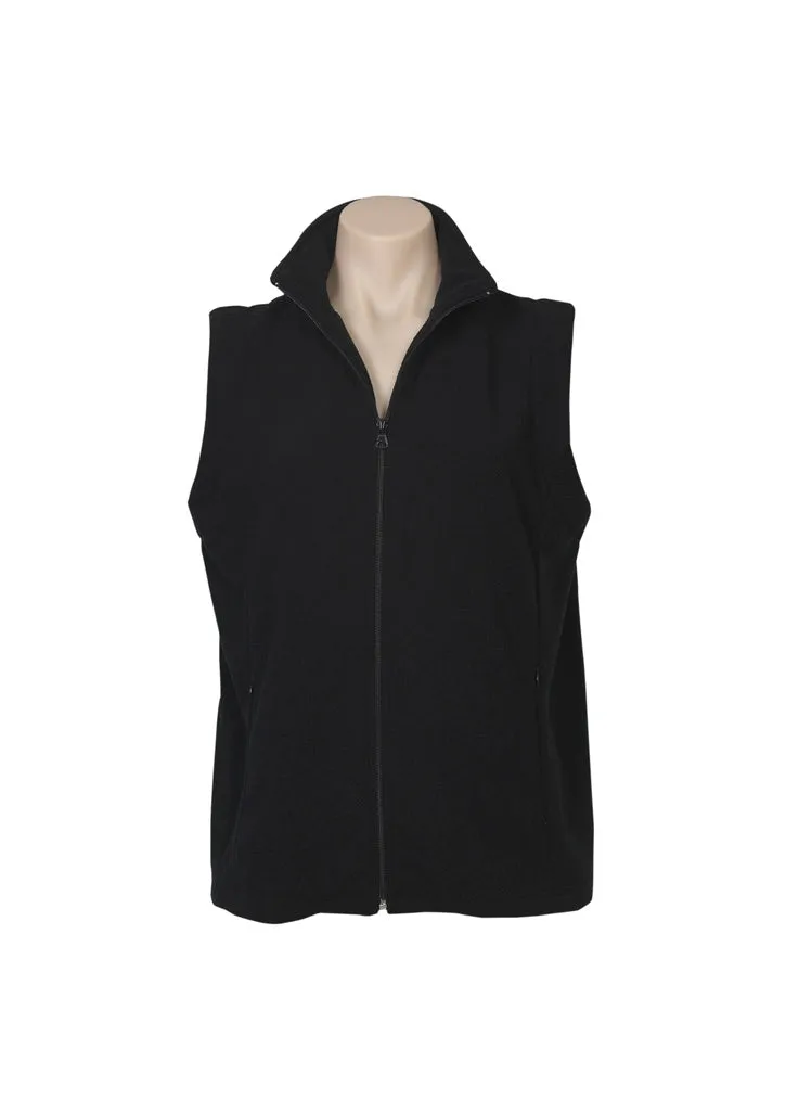 Ladies Plain Essential Microfleece Vest