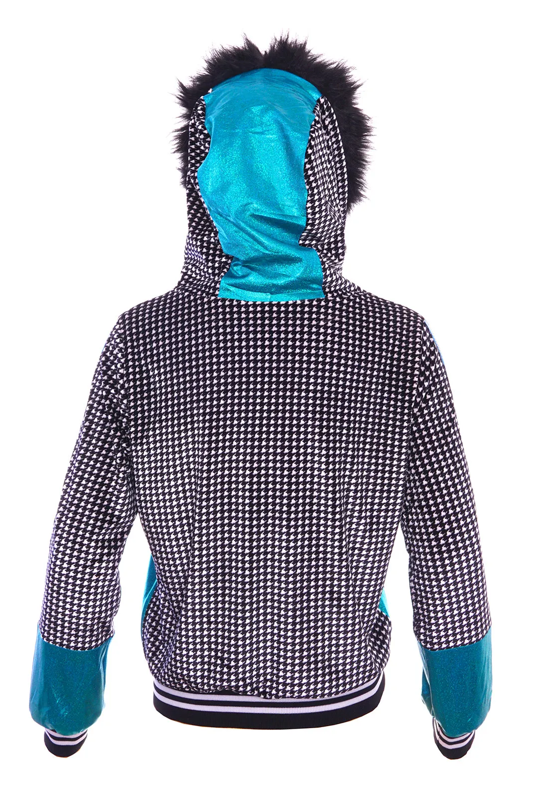 LAST ONE - Size (S) | Houndstooth - Deluxe Disarray Hoody