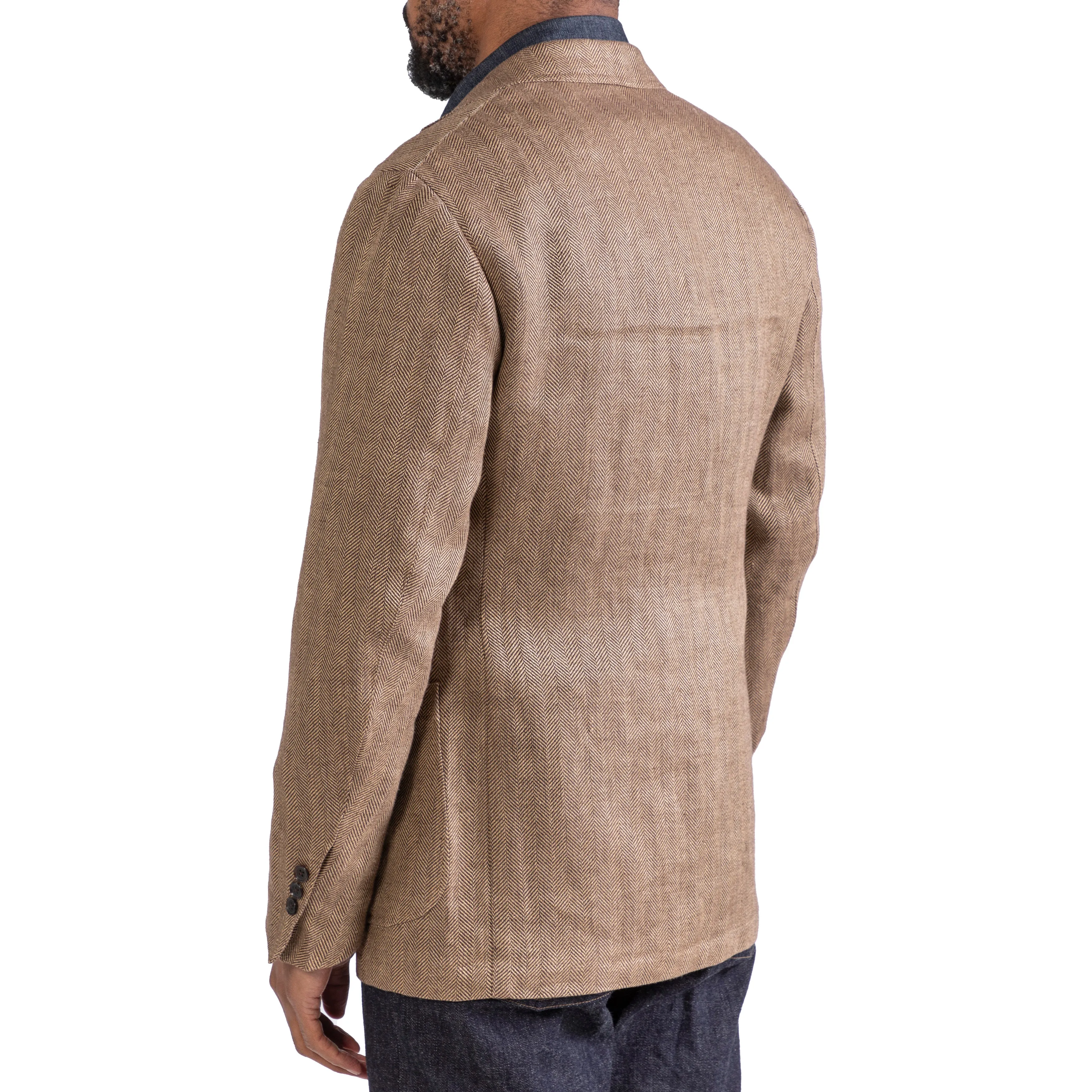 Linen Herringbone Model 12 Sport Coat