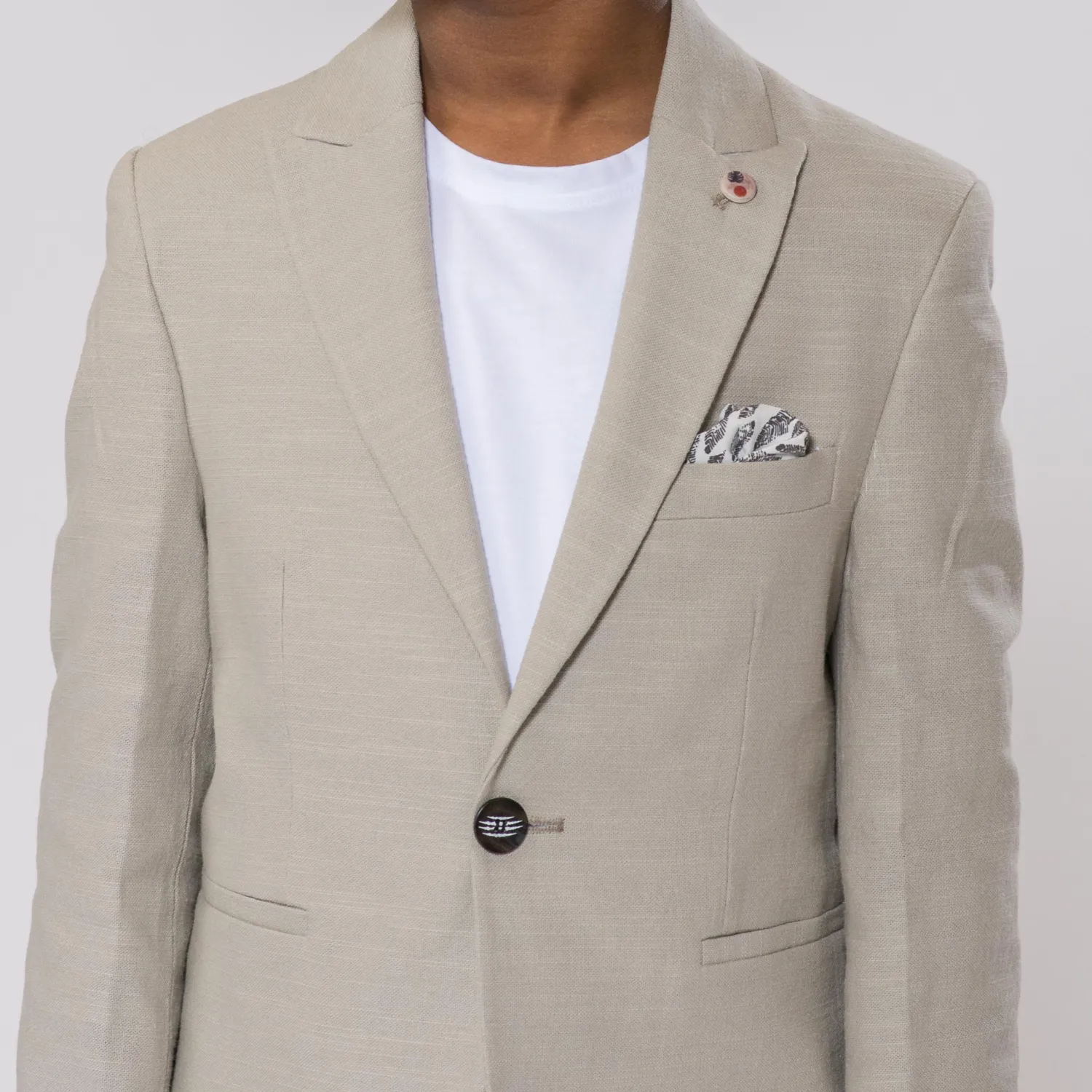 Linen Leo Boys Suit