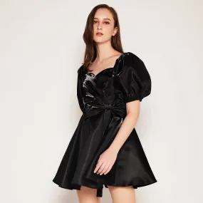 LIVIA PUFF SLEEVE DRESS