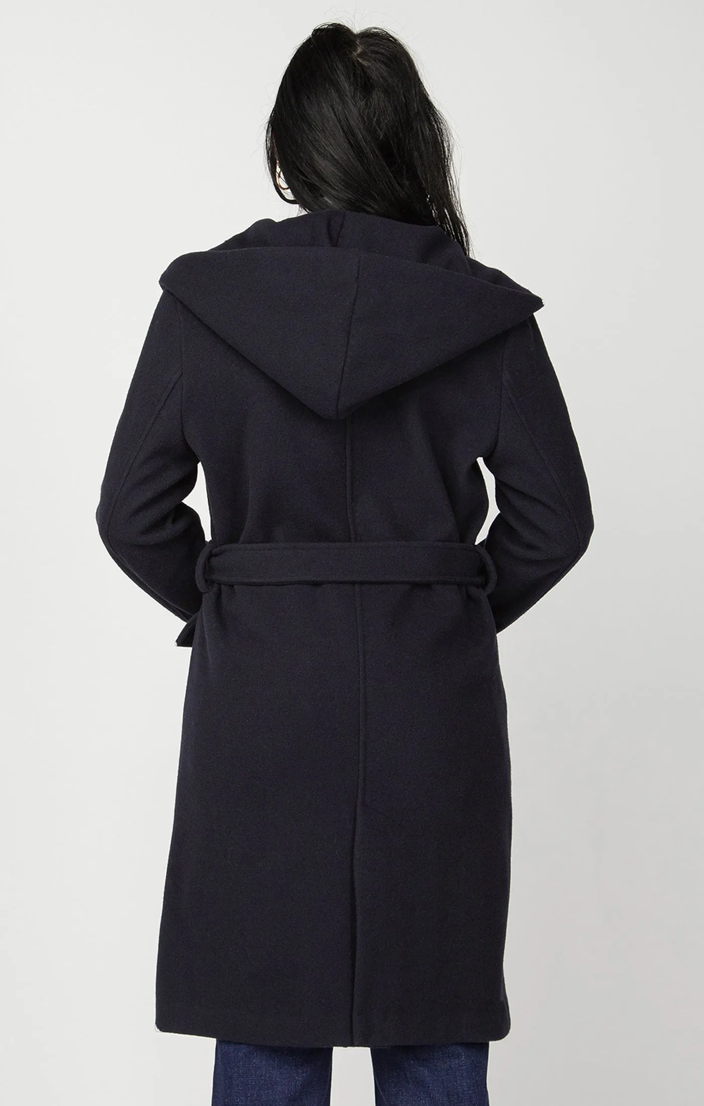 Ls Hooded Trench Coat