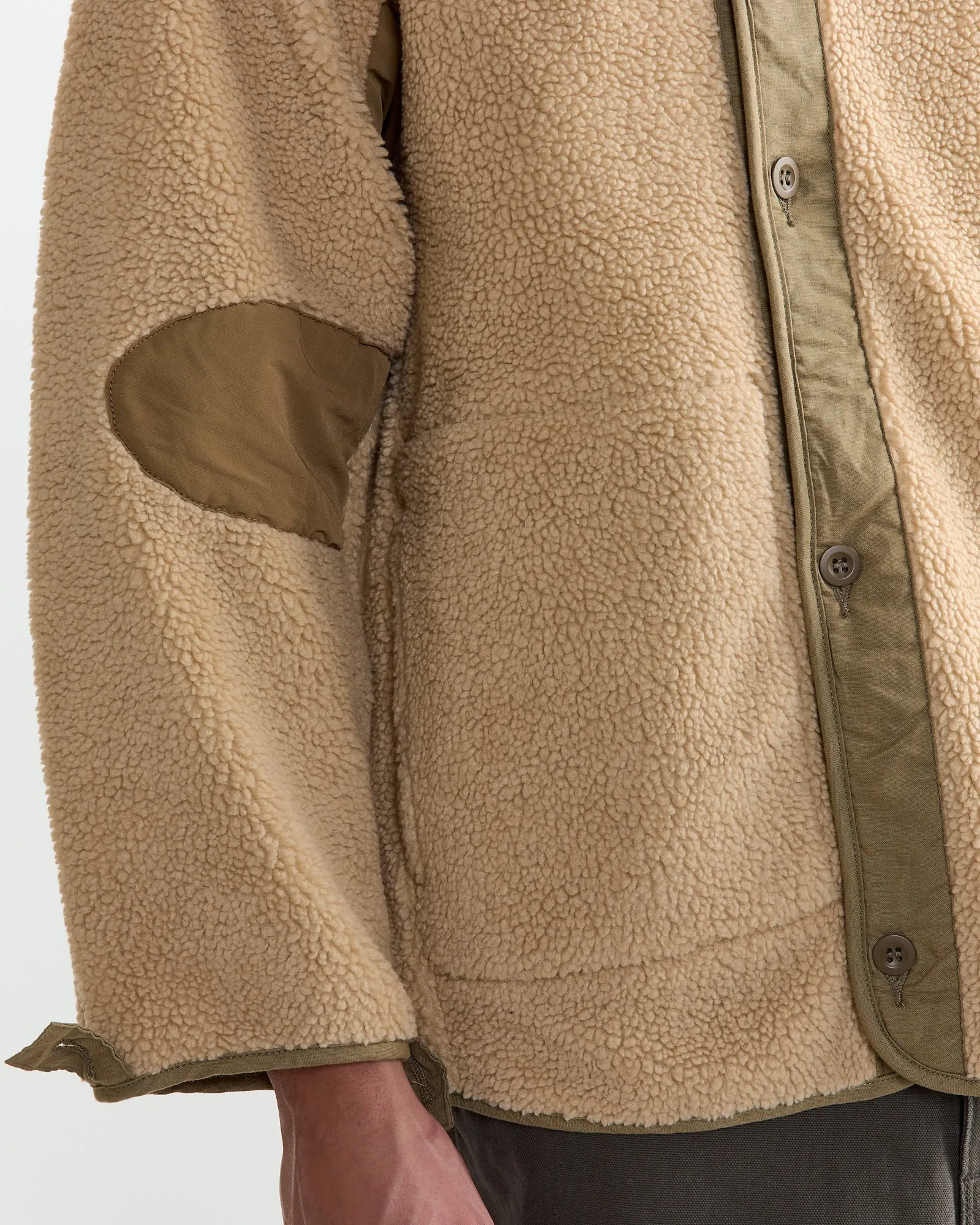 M-65 Fish Tail Coat Liner in Camel