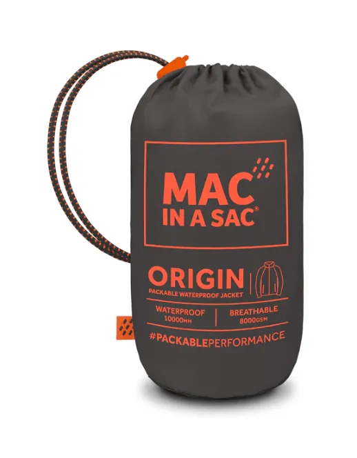 Mac In a Sac Origin Unisex Waterproof Packable Jacket