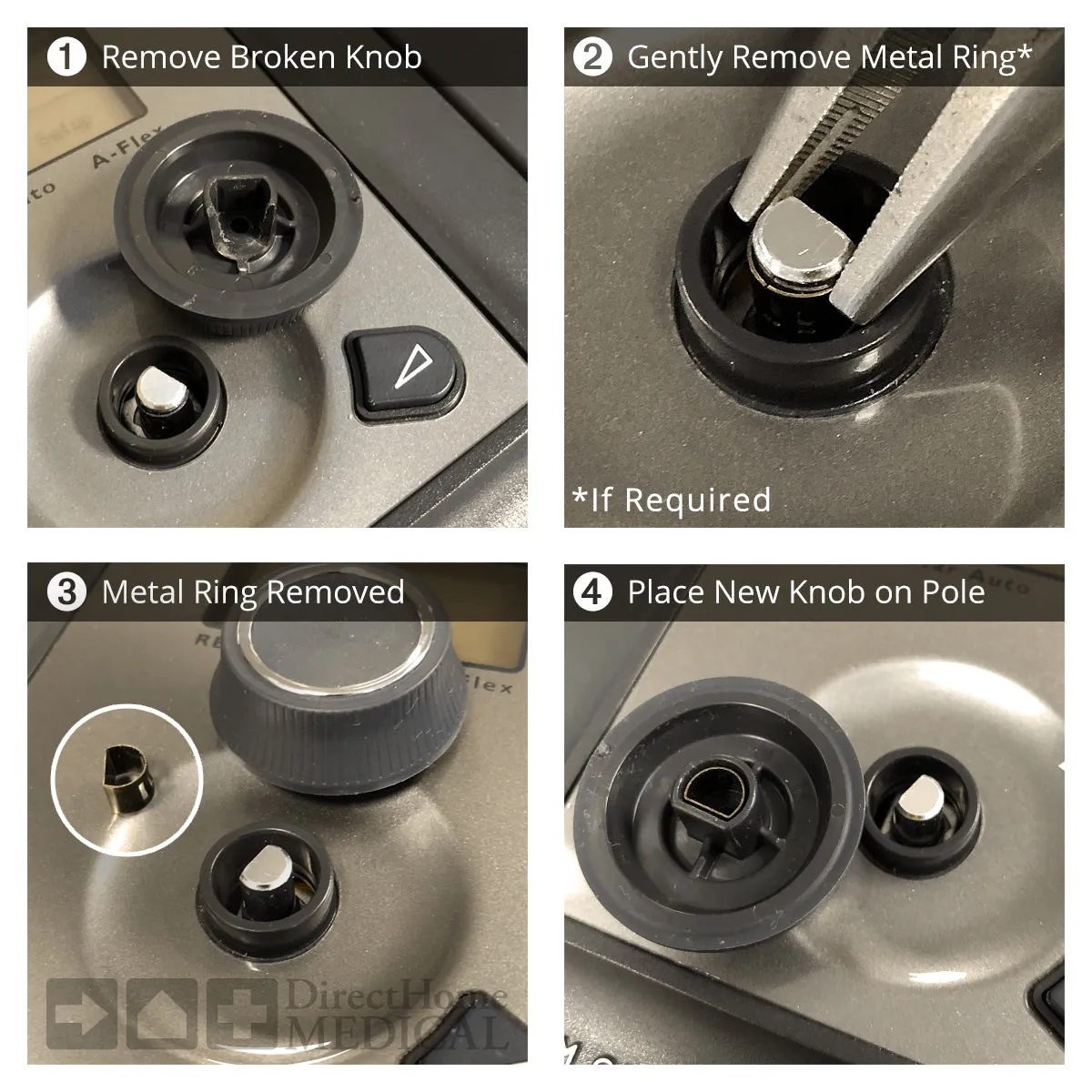 Machine UI Knob for PR SystemOne Series CPAP/BiPAP Machines