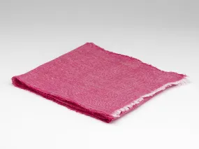 McNutt 100% Irish Linen Scarf - Fuschia