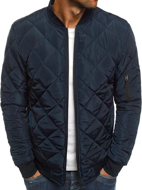 Men's Quilted Padded Jacket