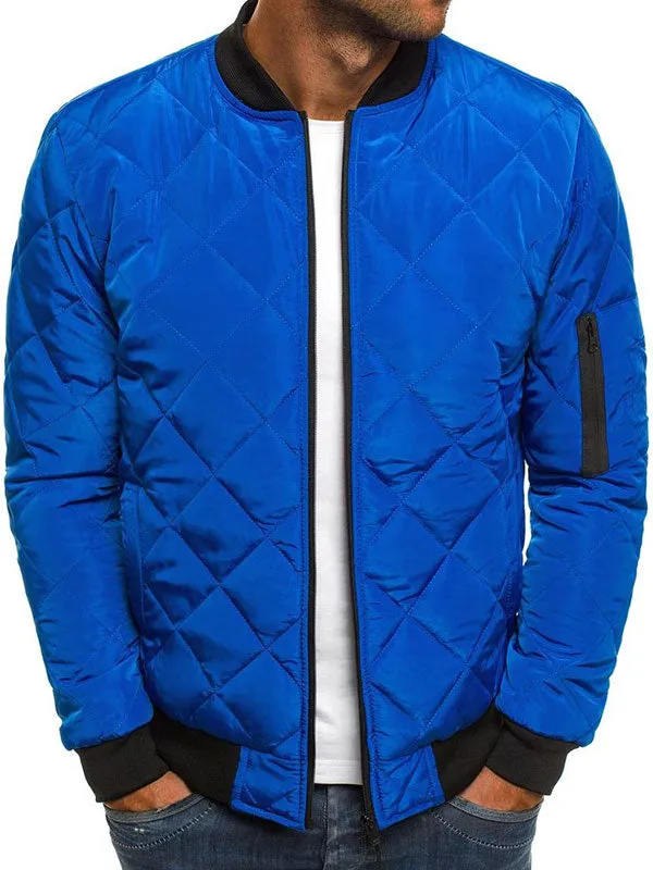 Men's Quilted Padded Jacket