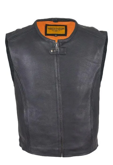 Mens Speedster Motorcycle Club Vest, MV8012-11-DL