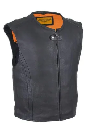 Mens Speedster Motorcycle Club Vest, MV8012-11-DL