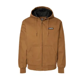 MTN Insulated Canvas Work Jacket - Brown