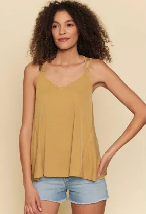 Mustard Cami Top