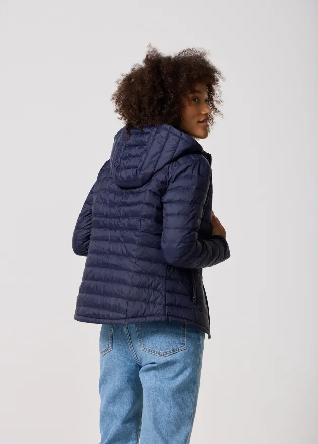 Navy Duck Down Jacket