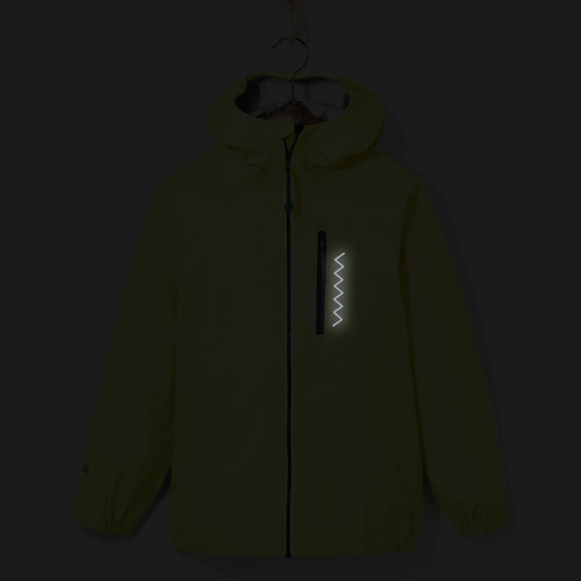 One ultralight rain jacket