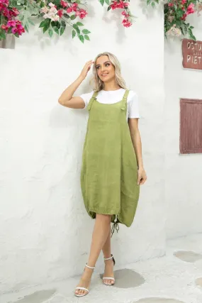 Overall Linen Dress