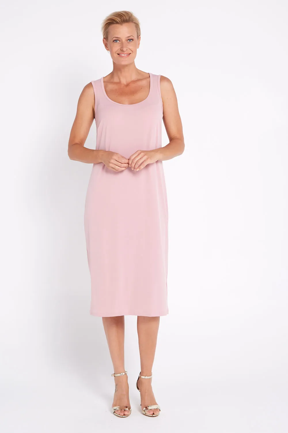 Petra Stretch Slip - Blush