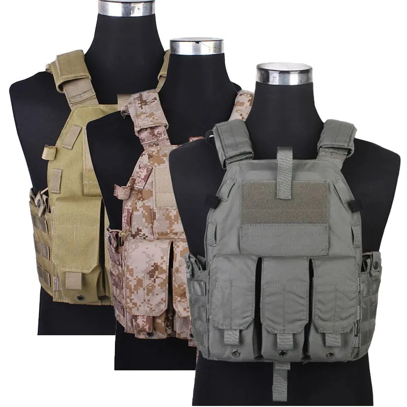 Plate Carrier with M4 Magazine Pouches