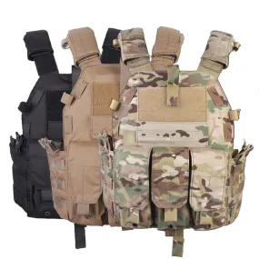 Plate Carrier with M4 Magazine Pouches