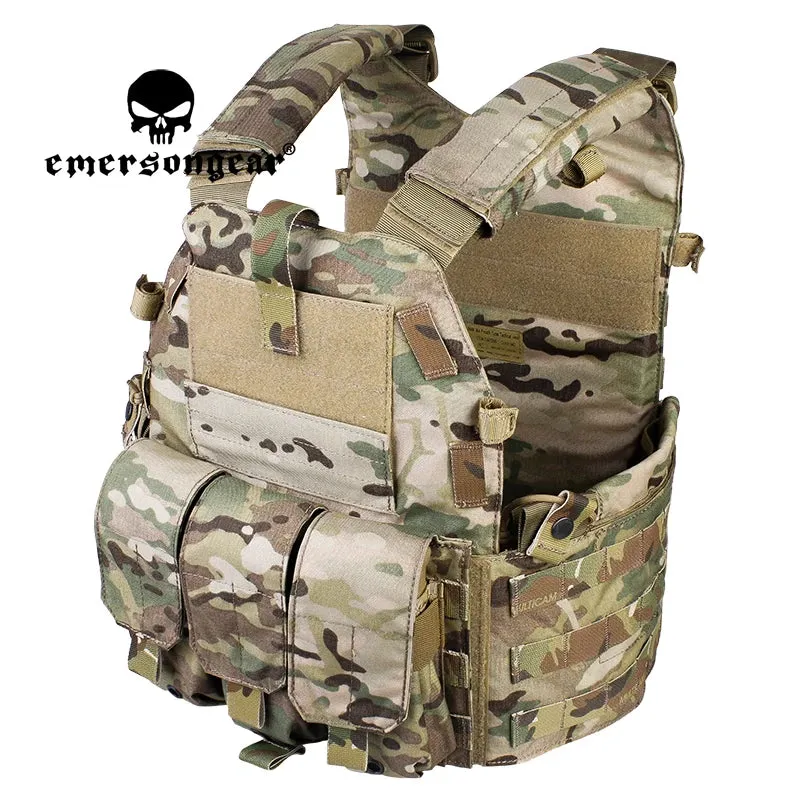 Plate Carrier with M4 Magazine Pouches