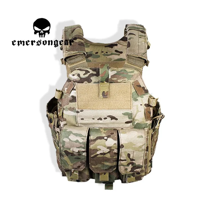 Plate Carrier with M4 Magazine Pouches