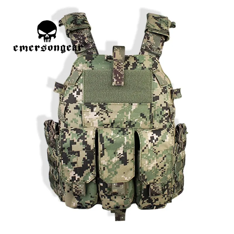 Plate Carrier with M4 Magazine Pouches