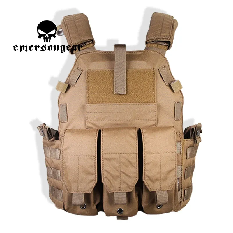 Plate Carrier with M4 Magazine Pouches