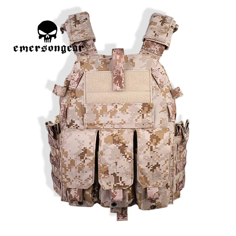 Plate Carrier with M4 Magazine Pouches