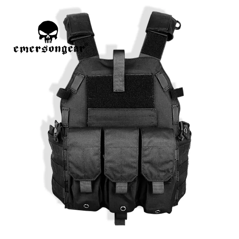 Plate Carrier with M4 Magazine Pouches