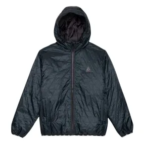 Polygon Quilted Jacket Black