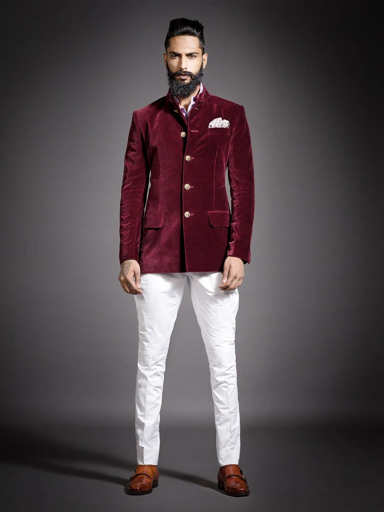 PORT HOMMES BANDHGALA JACKET