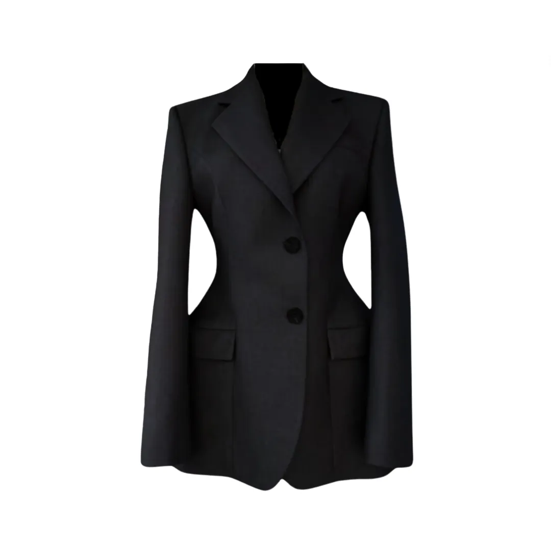 Pre Order: Waist Cinching Hourglass Suit Blazer