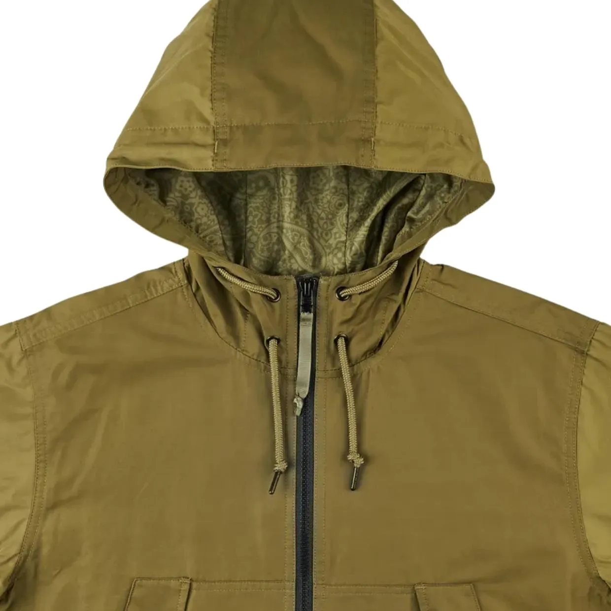 Pretty Green Ridley Khaki Hooded Jacket