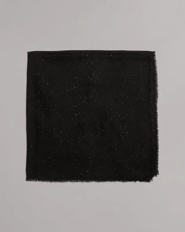 Rag & Bone - Stella Sequin Scarf in Black