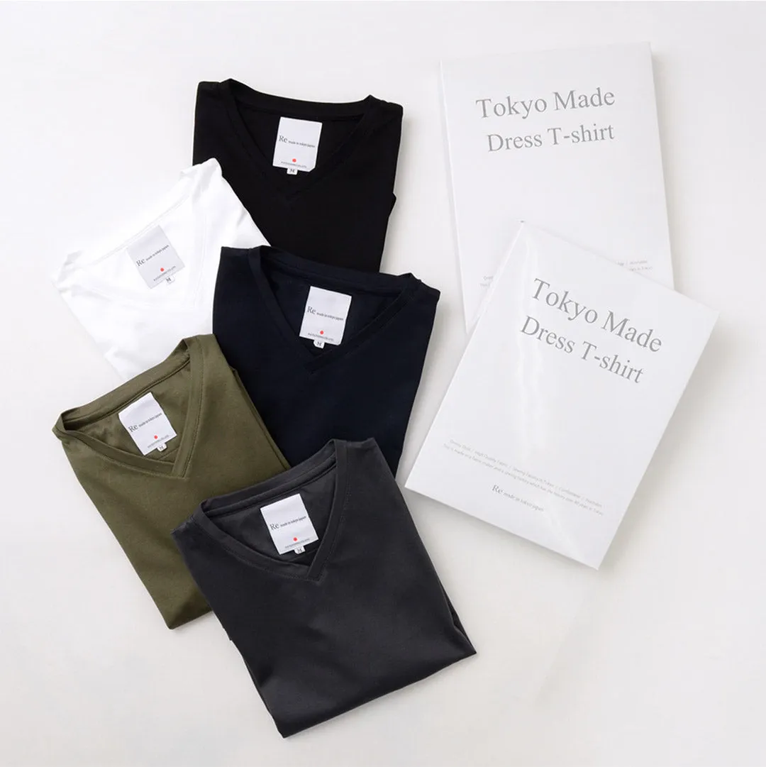 RE MADE IN TOKYO JAPAN / Tokyo Made Dress T-Shirt V-Neck