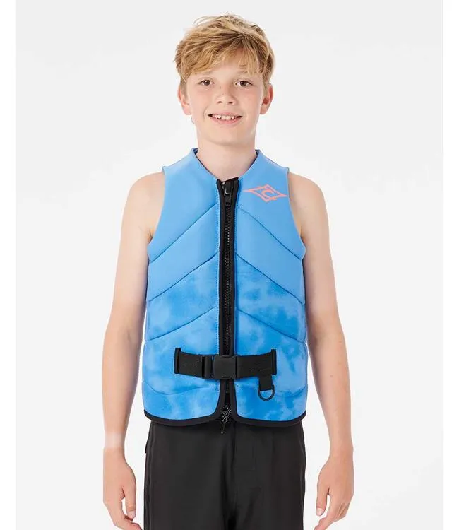 Ripcurl Dawn Patrol Boys Life Vest (2025) - Blue