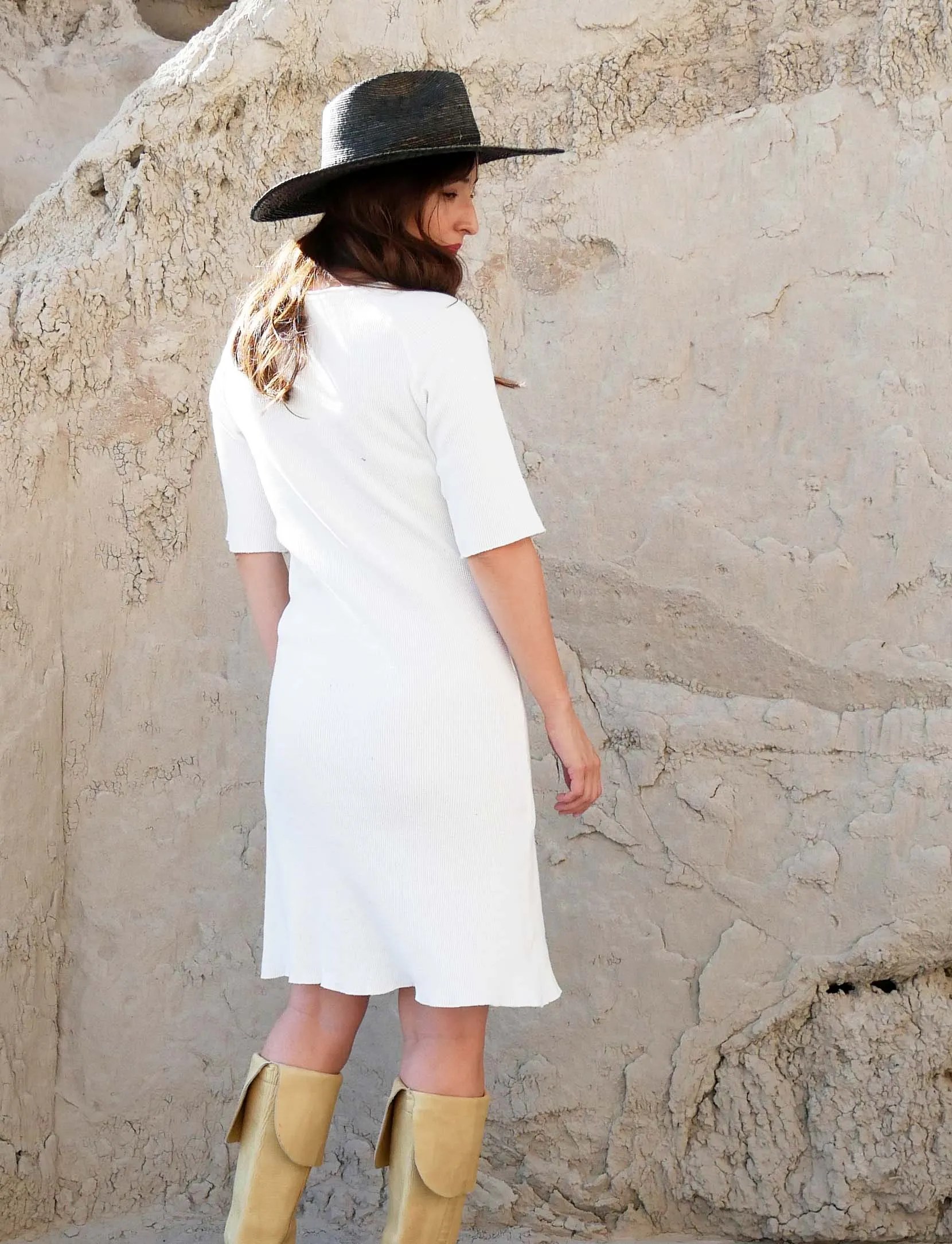 Ritual RAGLAN Sleeve Simplicity Short Dress