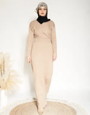 Roojed Waist Knit Dress