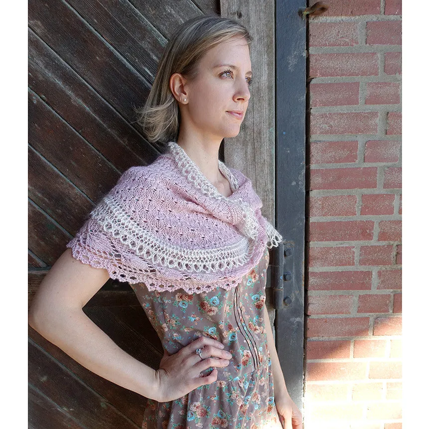 royal flounce shawl {knit pattern}