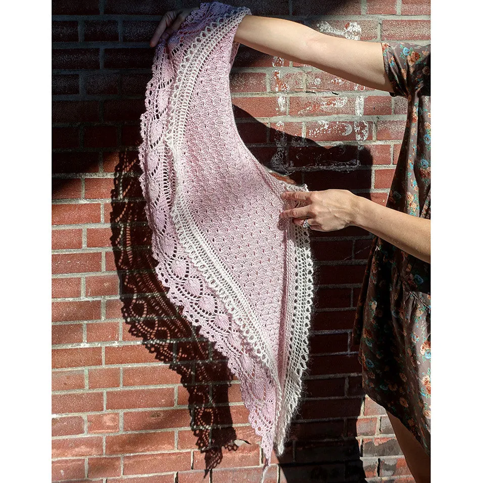 royal flounce shawl {knit pattern}