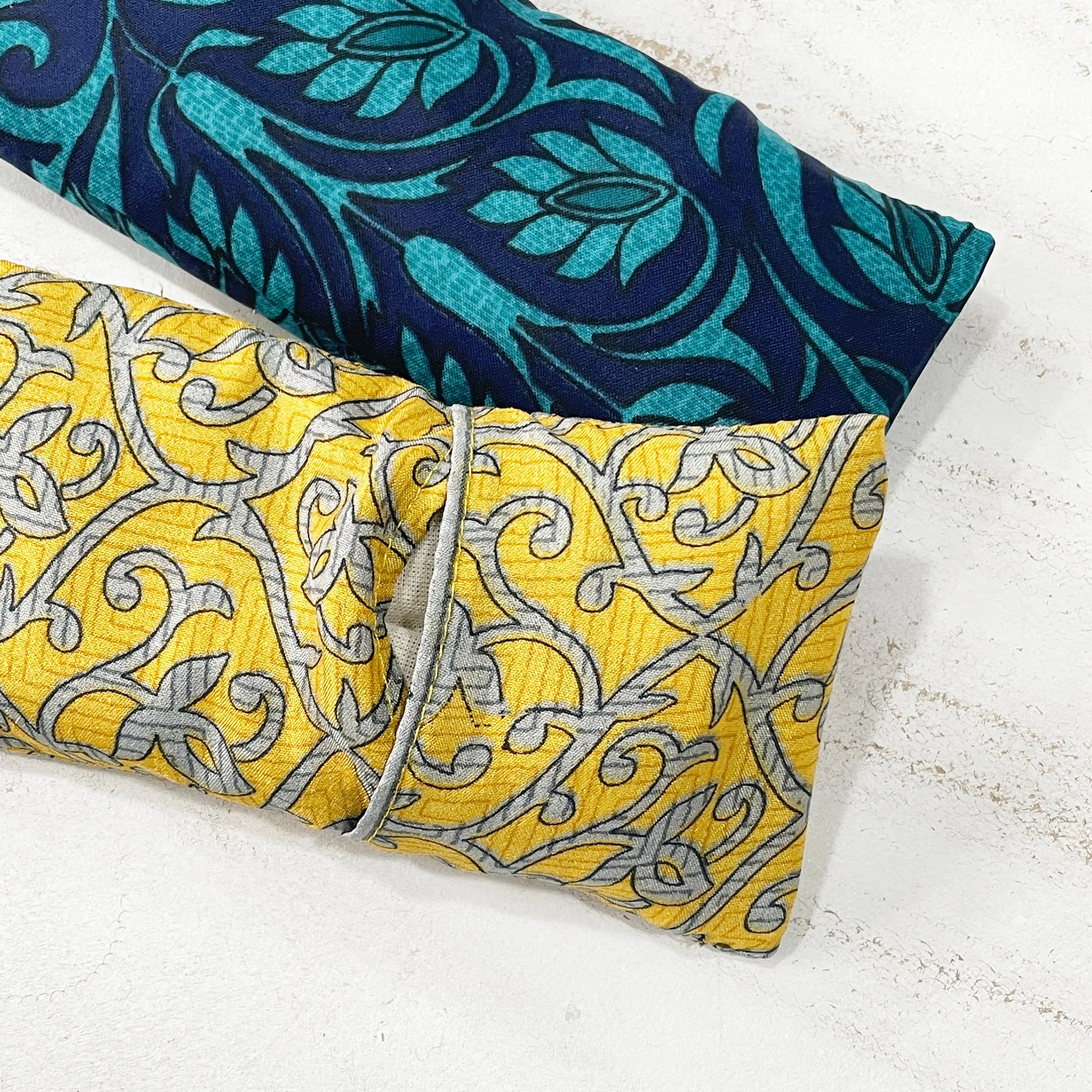 SALMEE Recycled Sari Lavender Eye Pillow (WS)