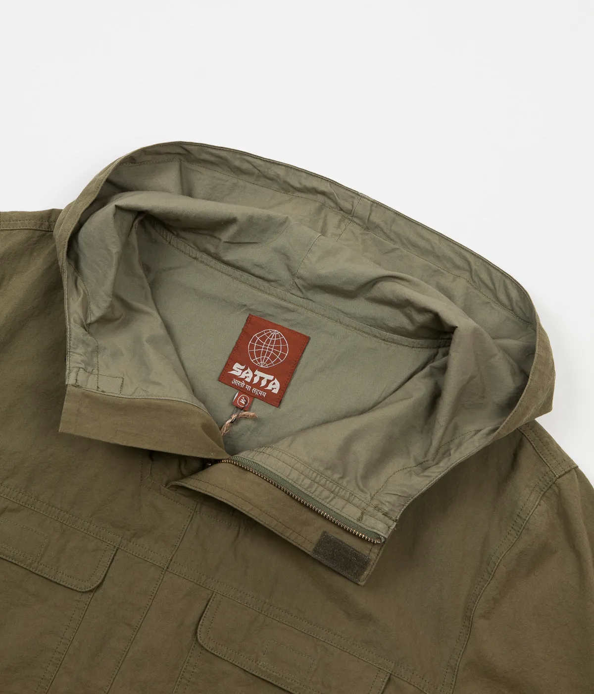 Satta Field Smock Jacket - Olive