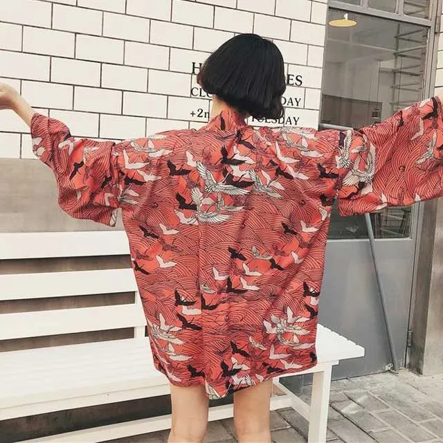 Short Kimono Cardigan