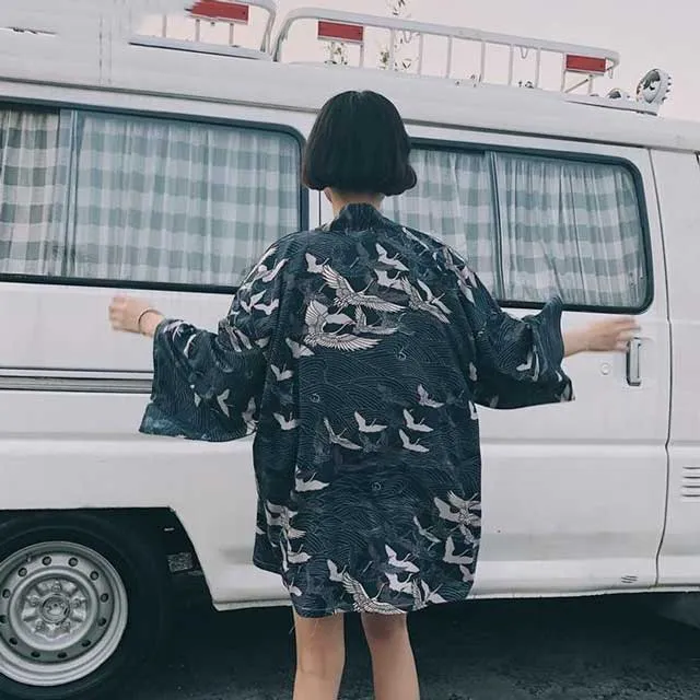 Short Kimono Cardigan